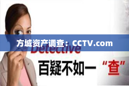 方城资产调查：CCTV.com