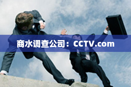 商水调查公司：CCTV.com